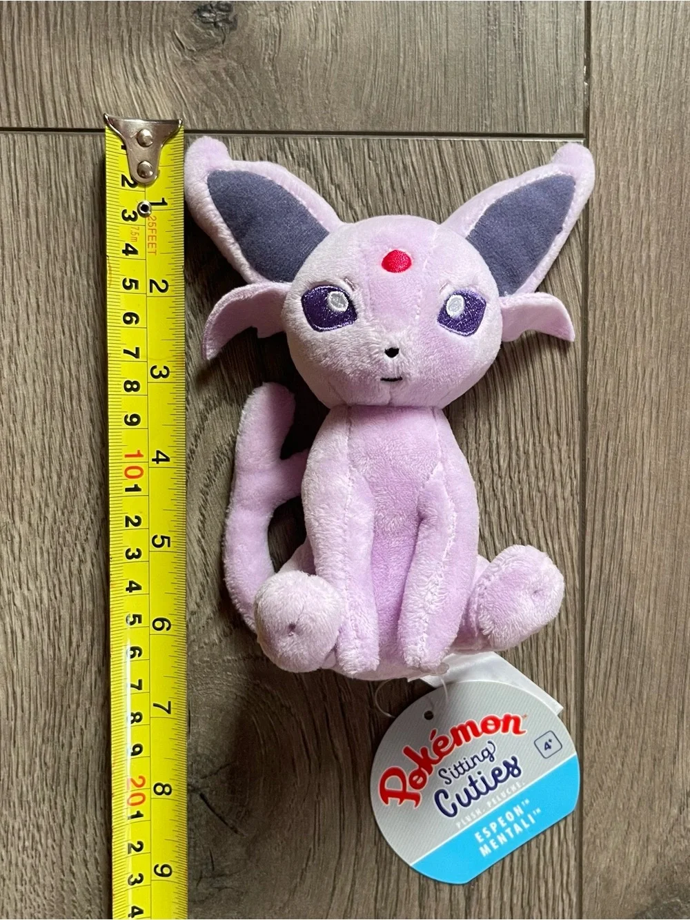 NWT Pokémon Center Sitting Cuties Espeon 2019 Small Plush Stuffed Animal